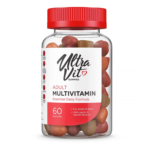 Gummies Adult Multivitamin, 60 желе UVit